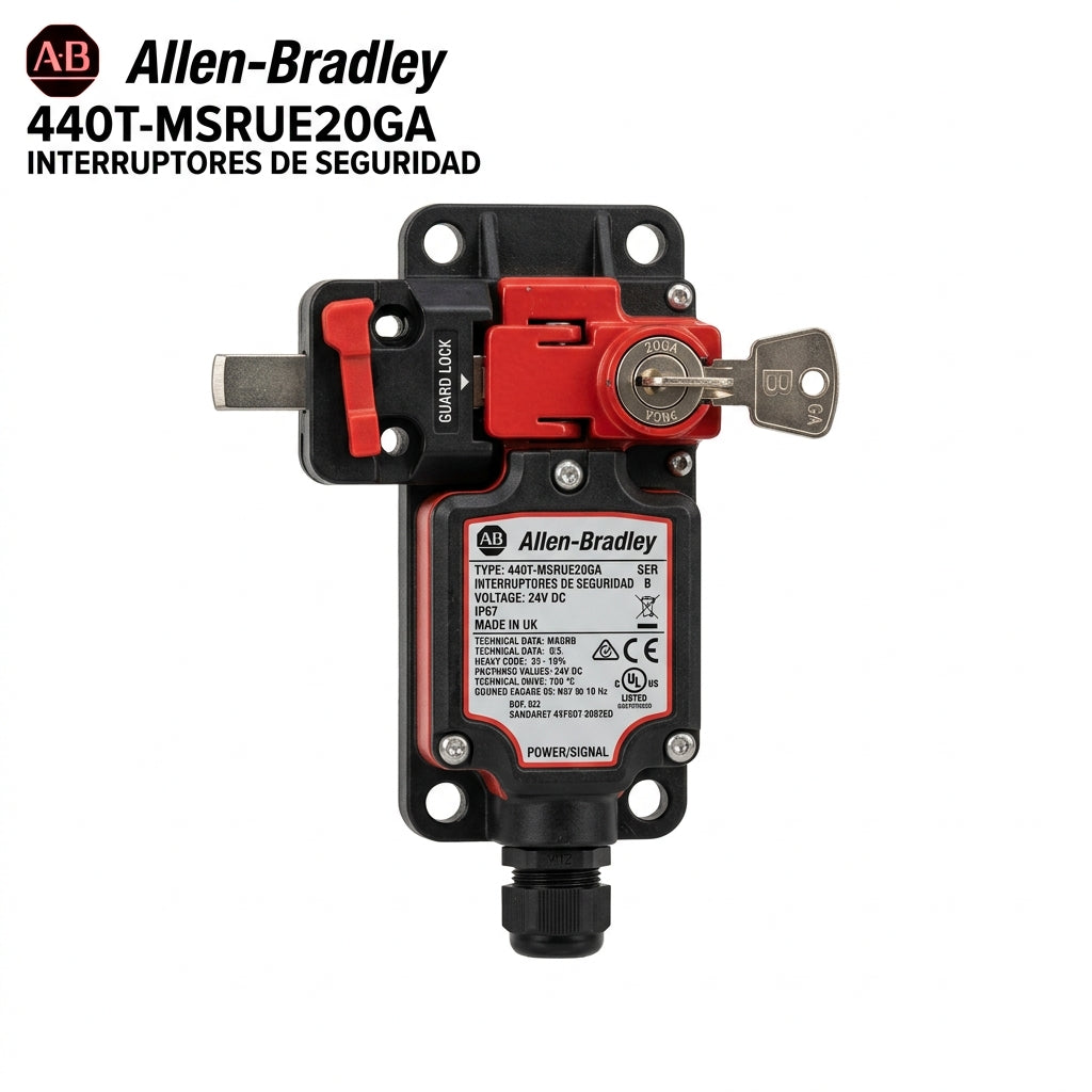 ALLEN-BRADLEY 440T-MSRUE20GA INTERRUPTORES DE SEGURIDAD