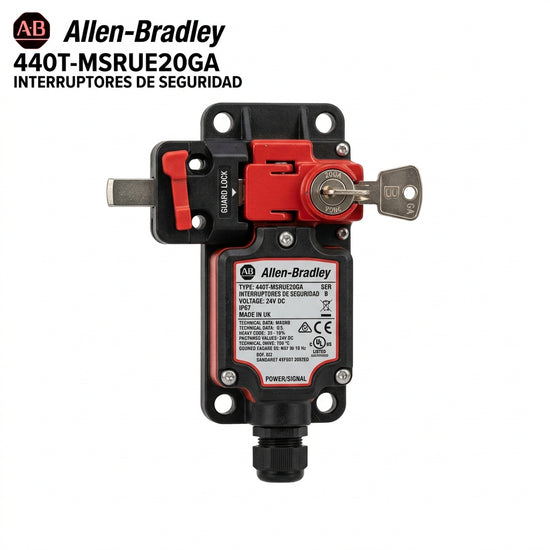 ALLEN-BRADLEY 440T-MSRUE20GA INTERRUPTORES DE SEGURIDAD