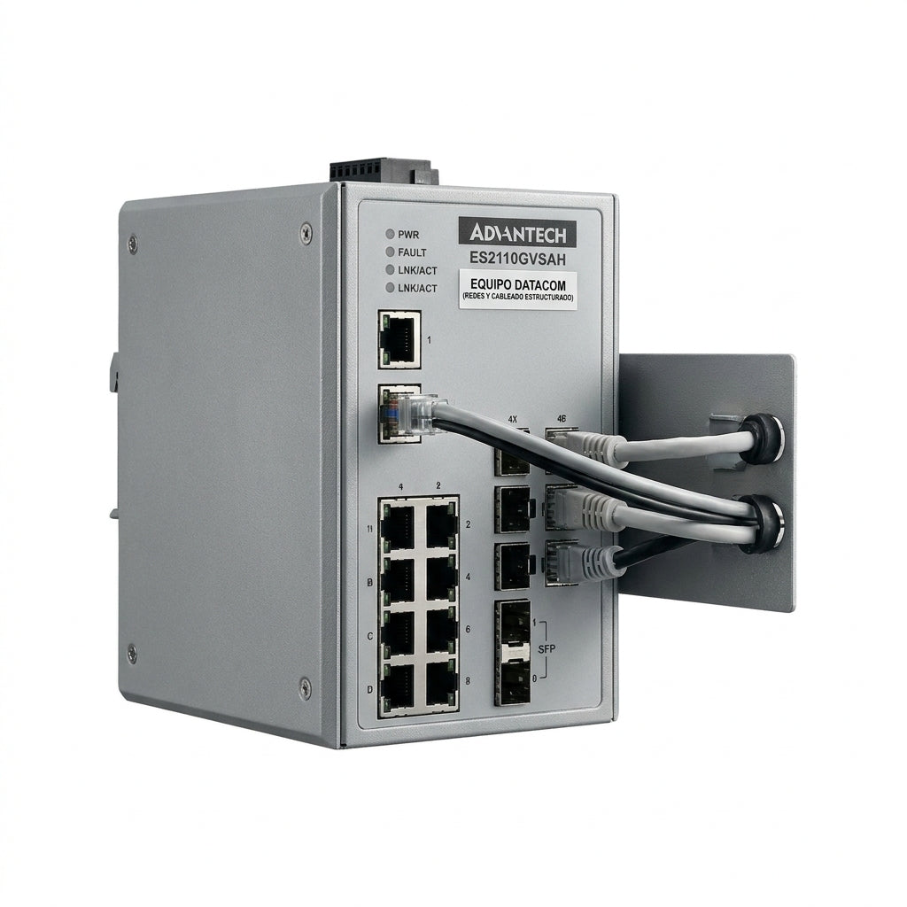 ADVANTECH ES2110GVSAH EQUIPO DATACOM (REDES Y CABLEADO ESTRUCTURADO)