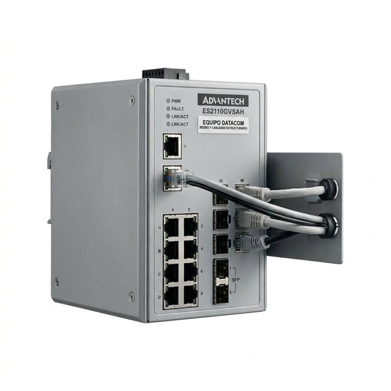 ADVANTECH ES2110GVSAH EQUIPO DATACOM (REDES Y CABLEADO ESTRUCTURADO)