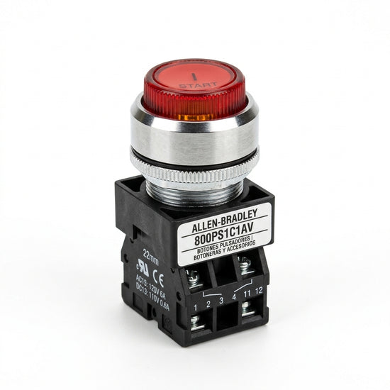 ALLEN-BRADLEY 800PS1C1AV BOTONES PULSADORES BOTONERAS Y ACCESORIOS