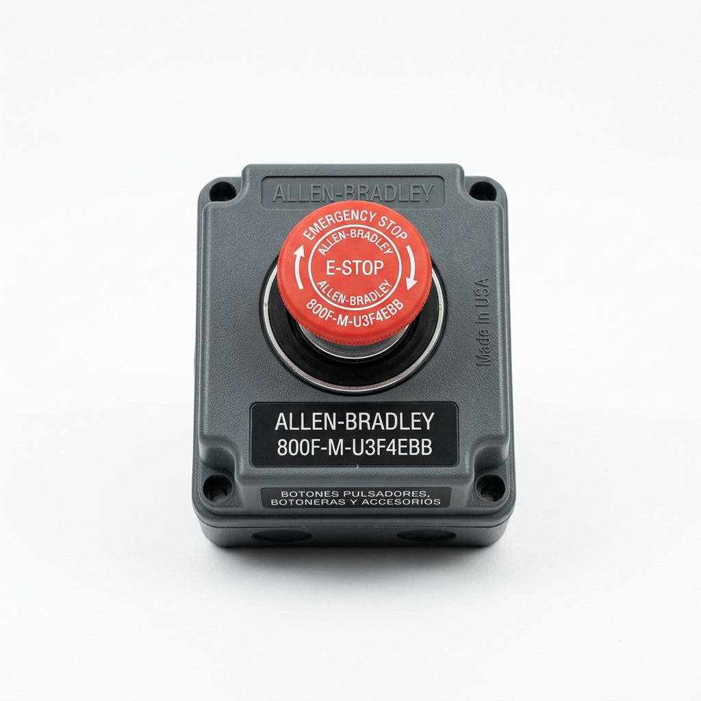 ALLEN-BRADLEY 800F-M-U3F4EBB BOTONES PULSADORES BOTONERAS Y ACCESORIOS