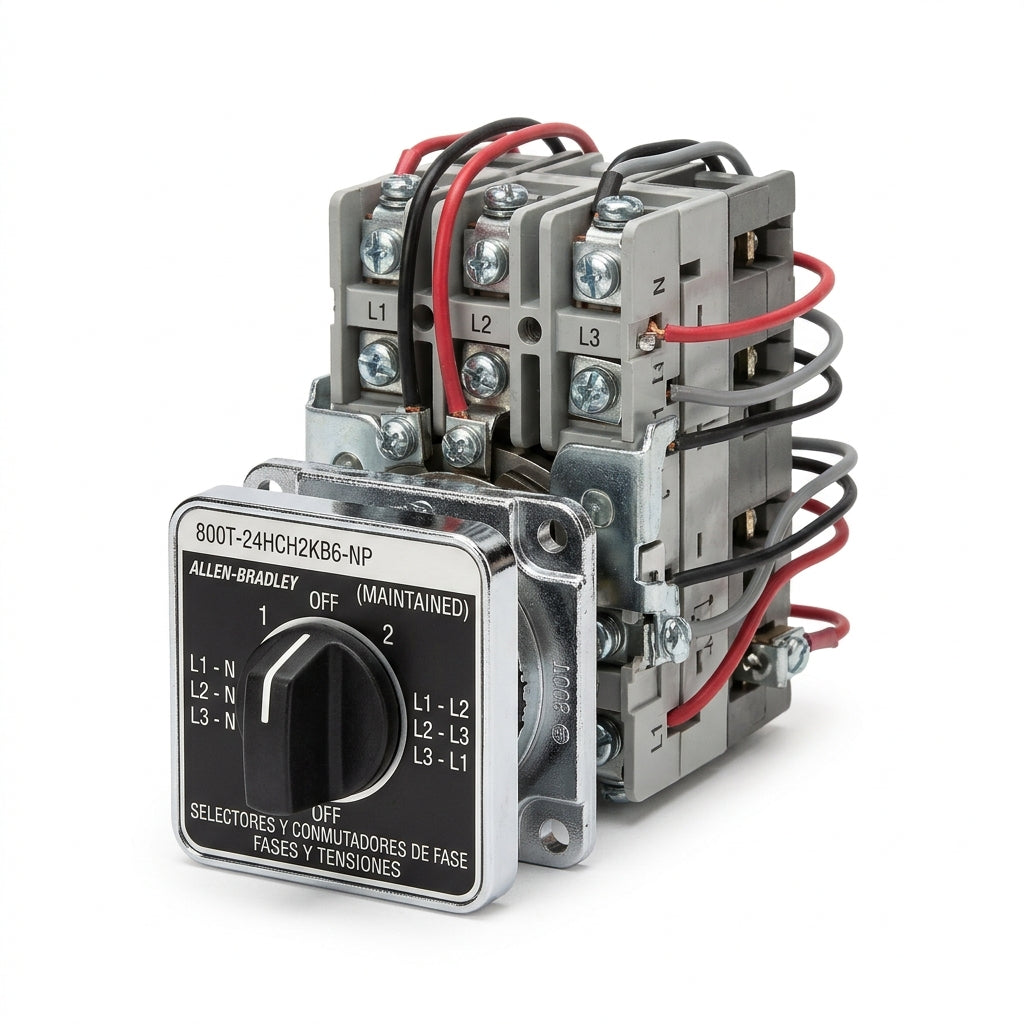 ALLEN-BRADLEY 800T-24HCH2KB6-NP SELECTORES Y CONMUTADORES DE FASE - LEVAS