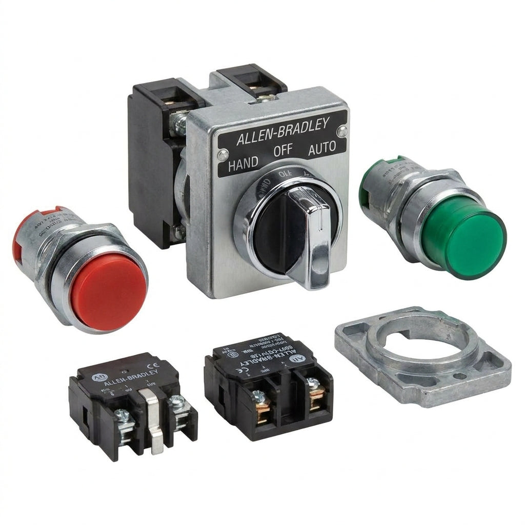 ALLEN-BRADLEY 800T-CQTH12B BOTONES PULSADORES BOTONERAS Y ACCESORIOS