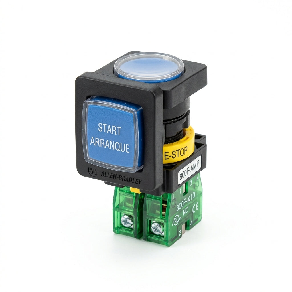 ALLEN-BRADLEY 800F-DF6X10 BOTONES PULSADORES BOTONERAS Y ACCESORIOS