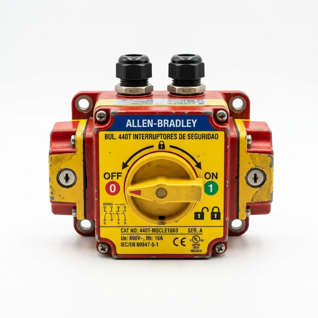 ALLEN-BRADLEY 440T-MSCLE10K0 INTERRUPTORES DE SEGURIDAD