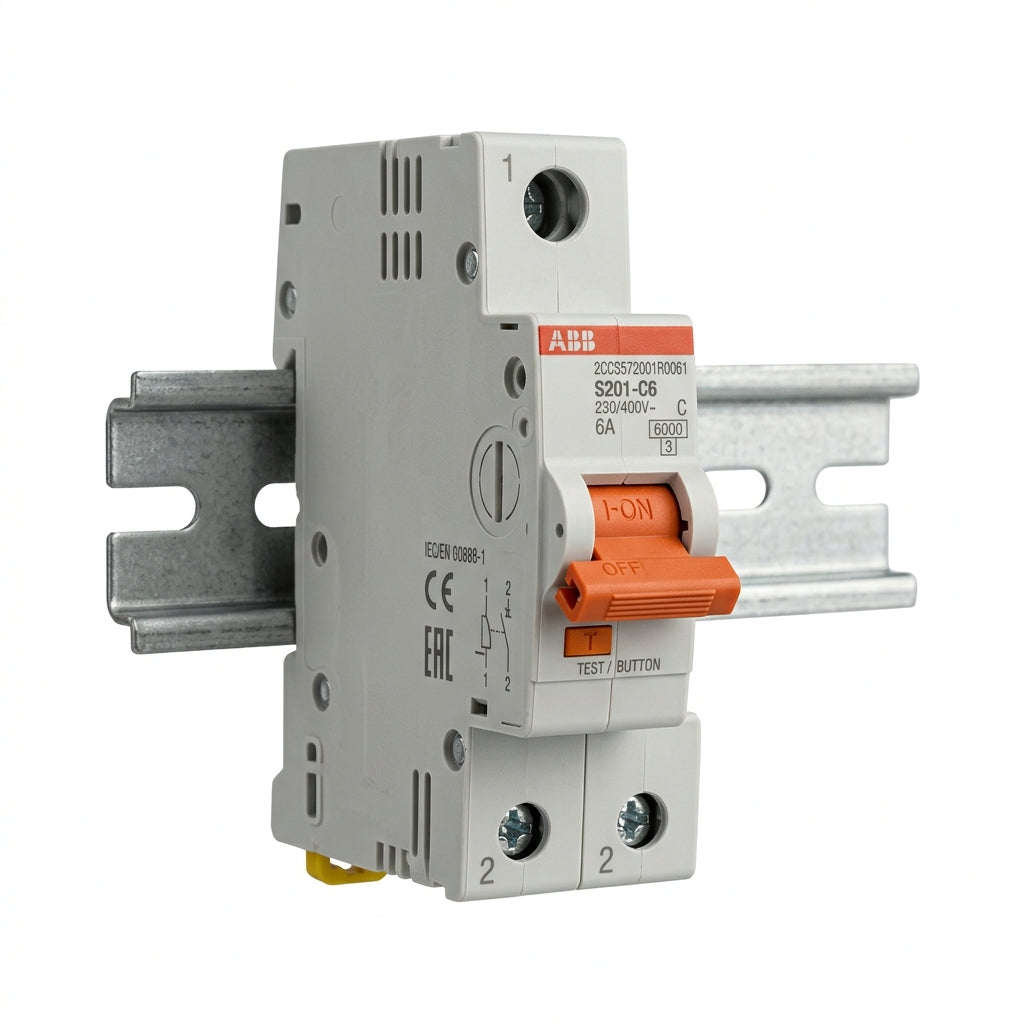ABB 2CCS572001R0061 INTERRUPTORES TERMOMAGNETICOS MINIATURA RIEL DIN