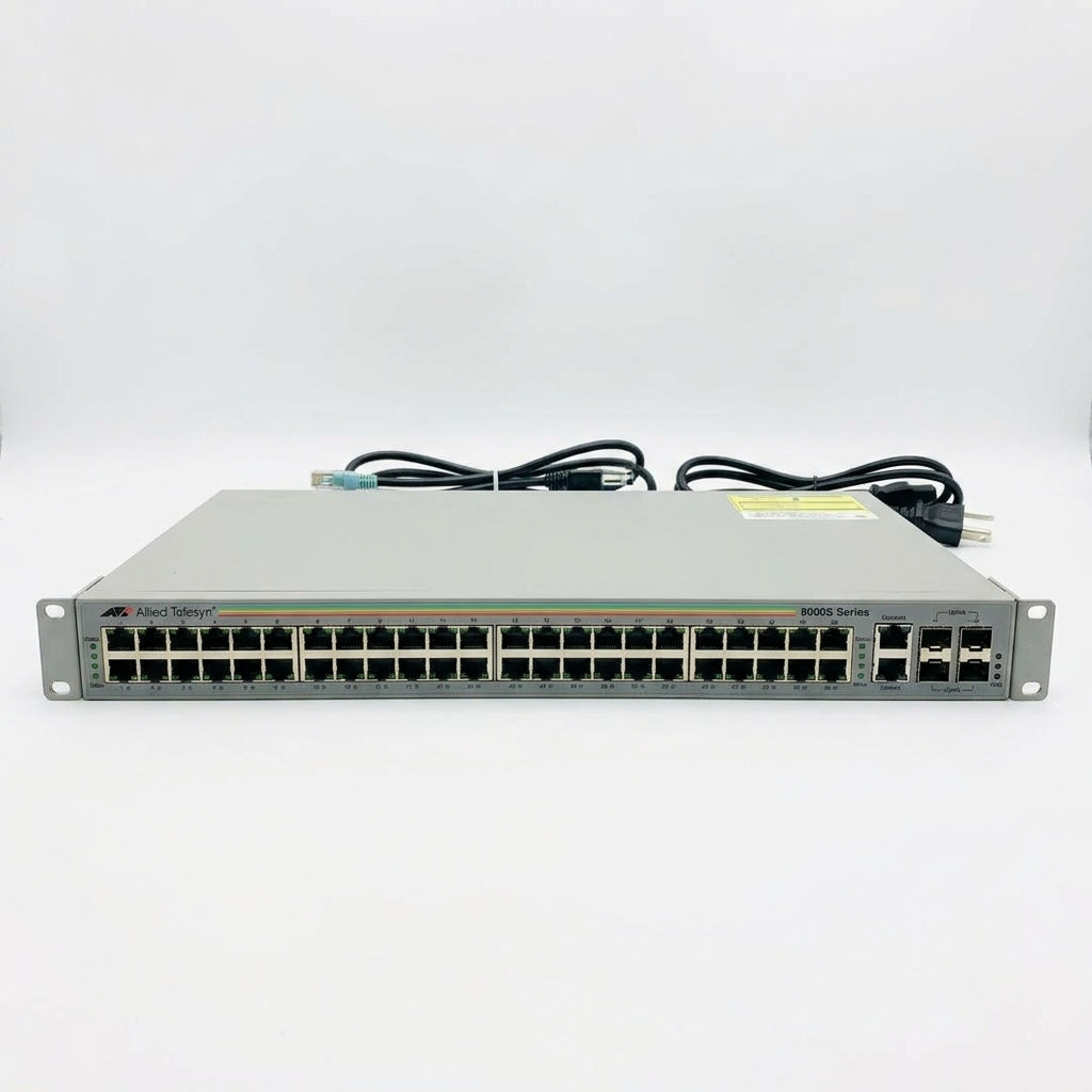 ALLIED-TELESYN 8000S-48POE-PC-3 EQUIPO DATACOM (REDES Y CABLEADO ESTRUCTURADO)