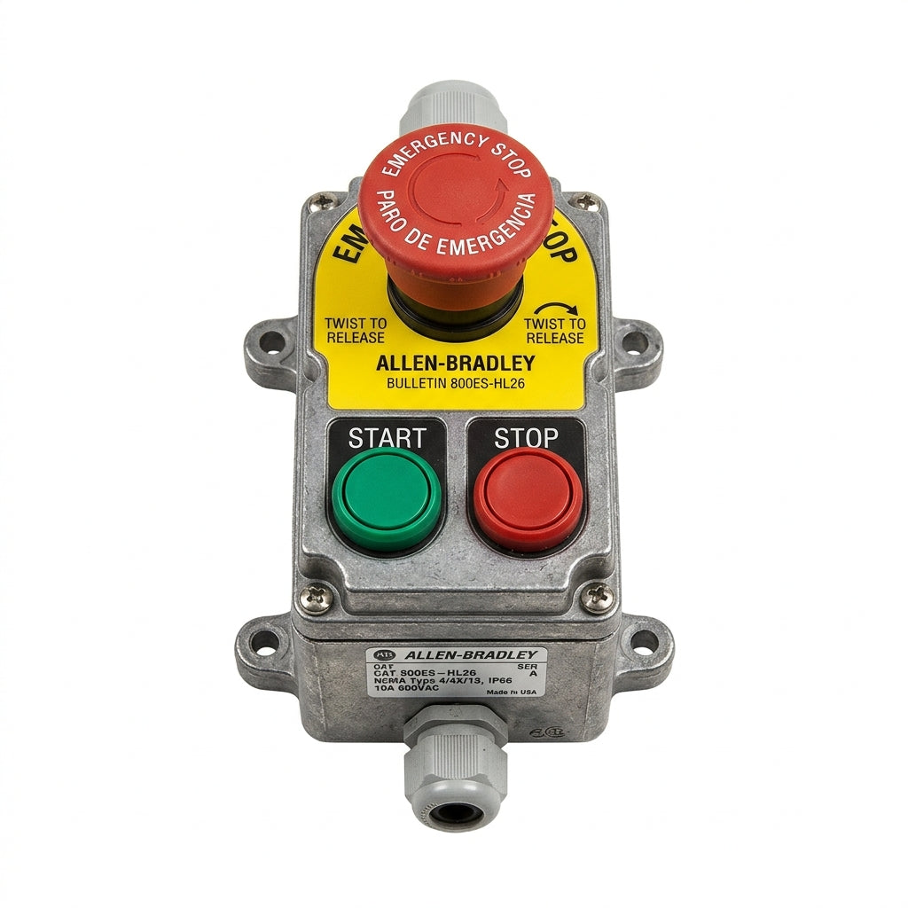 ALLEN-BRADLEY 800ES-HL26 BOTONES PULSADORES BOTONERAS