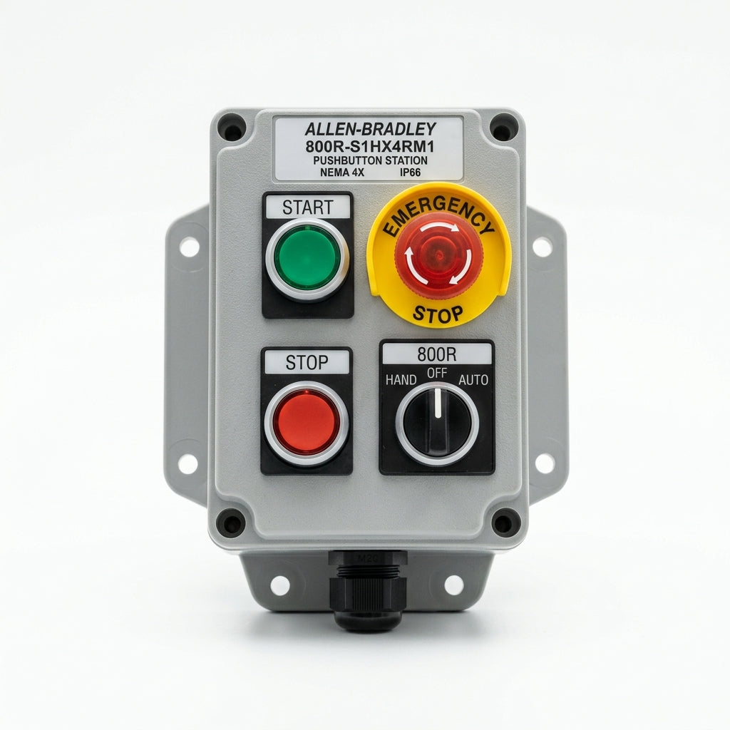 ALLEN-BRADLEY 800R-S1HX4RM1 BOTONES PULSADORES BOTONERAS Y ACCESORIOS