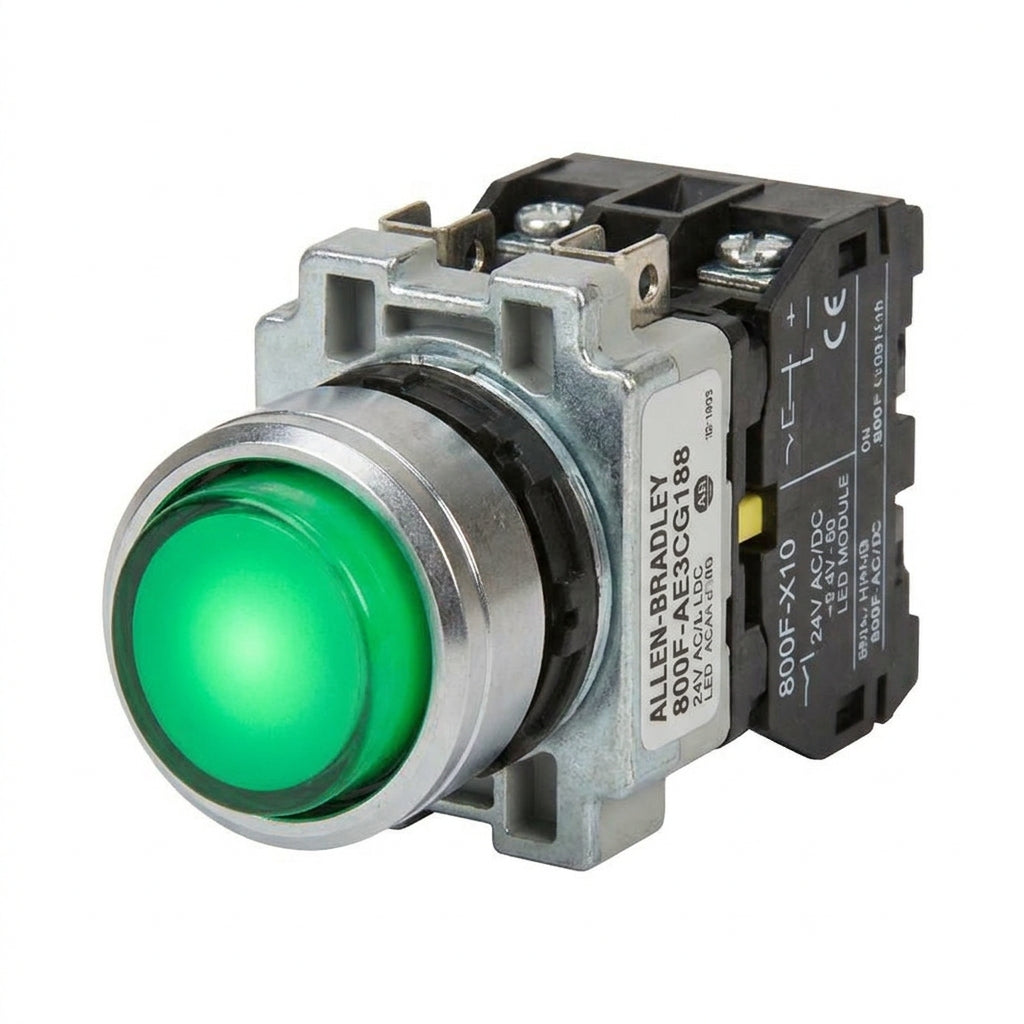 ALLEN-BRADLEY 800F-AE3CG188 BOTONES PULSADORES BOTONERAS Y ACCESORIOS