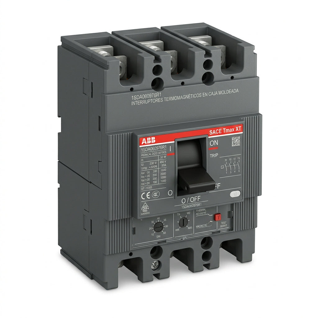 ABB 1SDA060976R1 INTERRUPTORES TERMOMAGNETICOS EN CAJA MOLDEADA