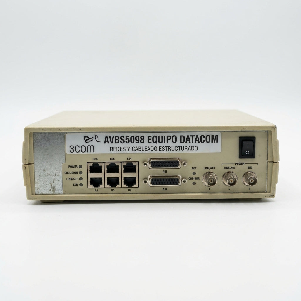 3COM AVBS5098 EQUIPO DATACOM (REDES Y CABLEADO ESTRUCTURADO)