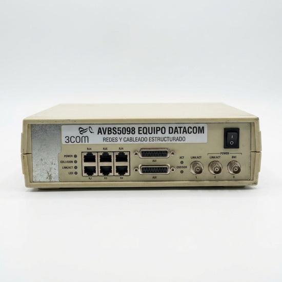 3COM AVBS5098 EQUIPO DATACOM (REDES Y CABLEADO ESTRUCTURADO)