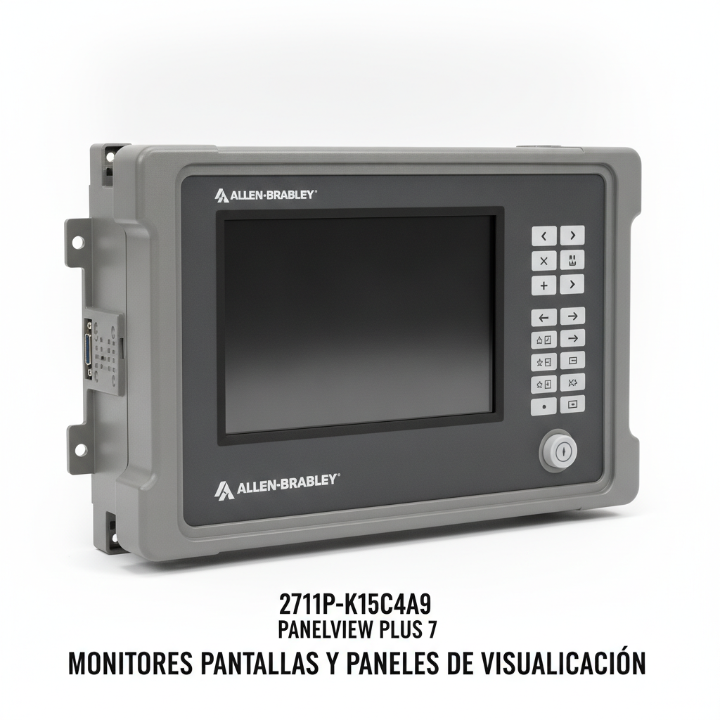 ALLEN-BRADLEY 2711P-K15C4A9 MONITORES PANTALLAY Y PANELES DE VISUALIZACION