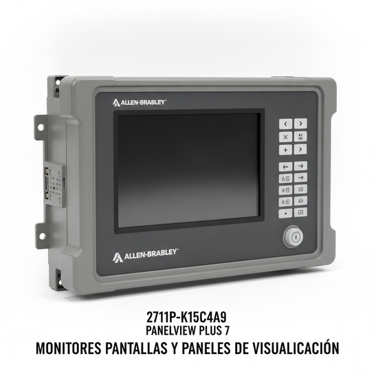 ALLEN-BRADLEY 2711P-K15C4A9 MONITORES PANTALLAY Y PANELES DE VISUALIZACION