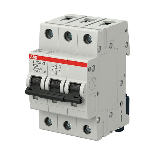 ABB LP3C50-S INTERRUPTORES TERMOMAGNETICOS MINIATURA RIEL DIN