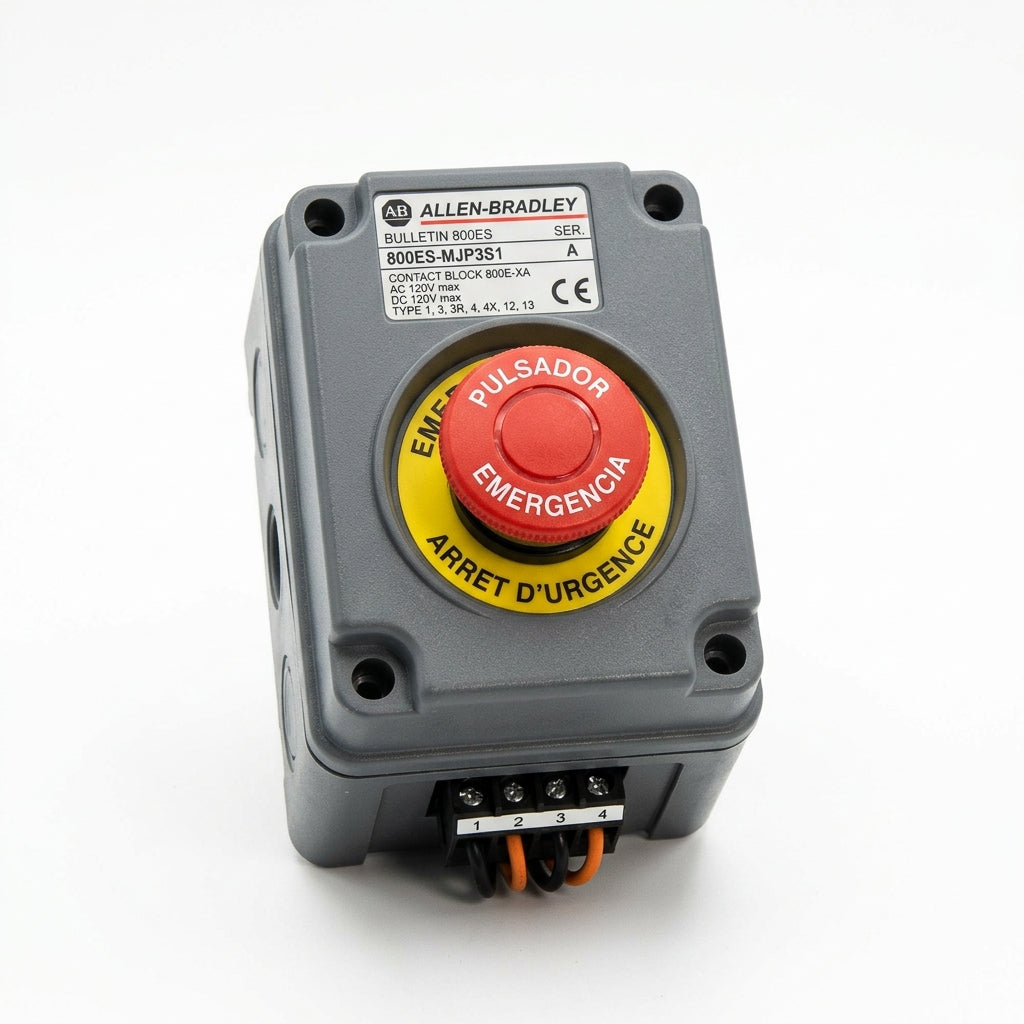 ALLEN-BRADLEY 800ES-MJP3S1 BOTONES PULSADORES BOTONERAS