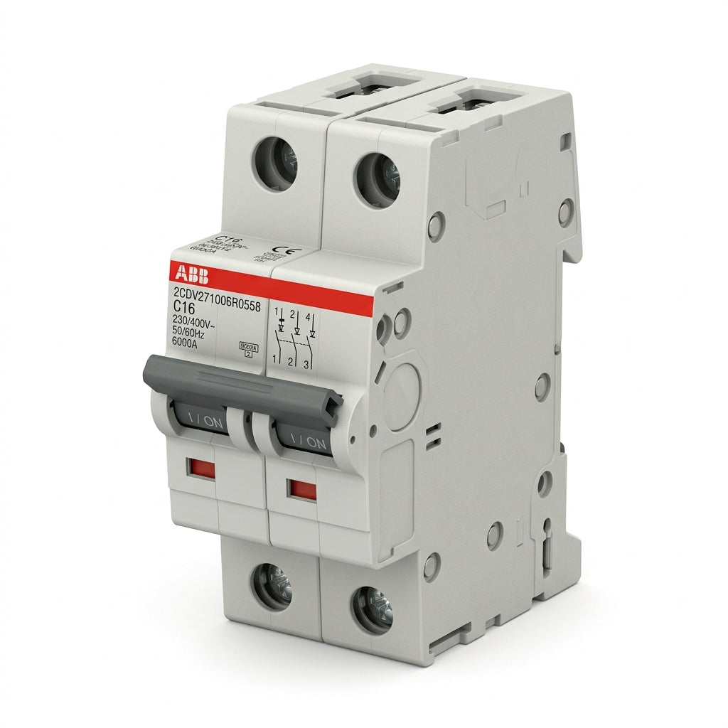 ABB 2CDV271006R0558 INTERRUPTORES TERMOMAGNETICOS MINIATURA RIEL DIN