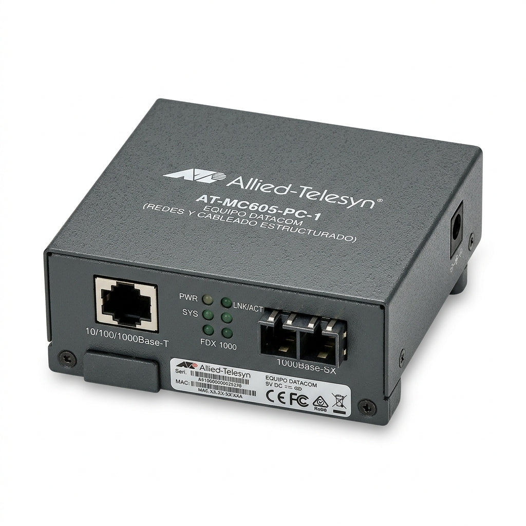 ALLIED-TELESYN AT-MC605-PC-1 EQUIPO DATACOM (REDES Y CABLEADO ESTRUCTURADO)