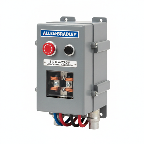 ALLEN-BRADLEY 512-BCA-6XP-25R ARRANCADORES A TENSION PLENA