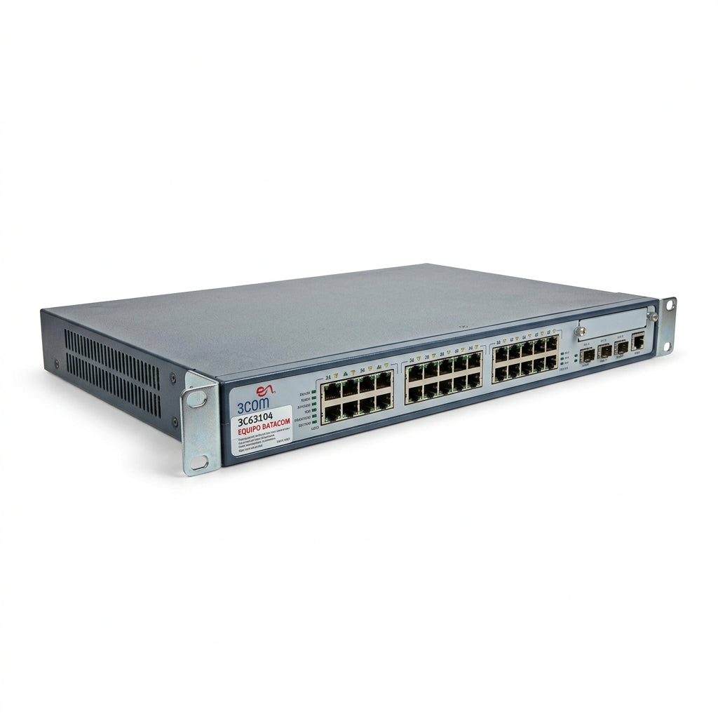 3COM 3C63104 EQUIPO DATACOM (REDES Y CABLEADO ESTRUCTURADO)