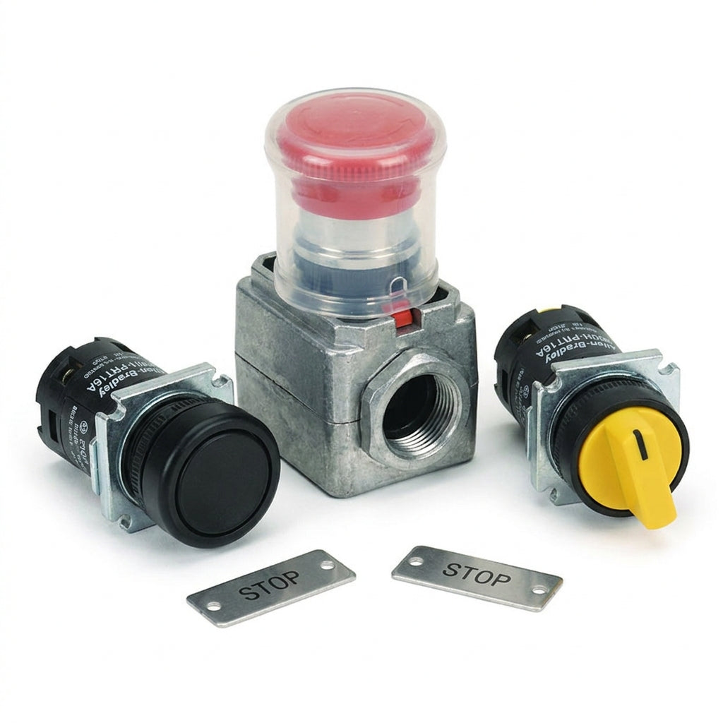 ALLEN-BRADLEY 800H-PRT16A BOTONES PULSADORES BOTONERAS Y ACCESORIOS