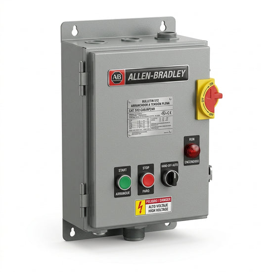 ALLEN-BRADLEY 512-CABJ6P24R ARRANCADORES A TENSION PLENA