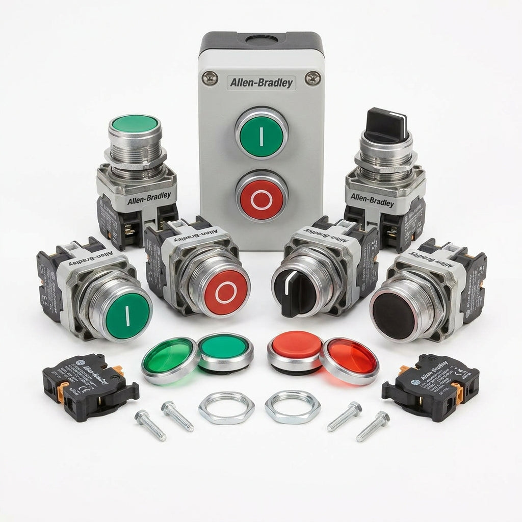 ALLEN-BRADLEY 800F-P-U3F2F5B BOTONES PULSADORES BOTONERAS Y ACCESORIOS