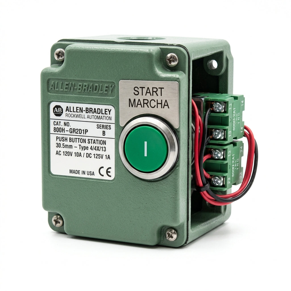 ALLEN-BRADLEY 800H-GR2D1P BOTONES PULSADORES BOTONERAS Y ACCESORIOS