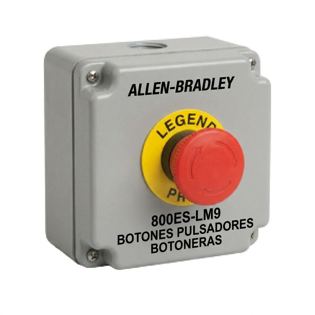 ALLEN-BRADLEY 800ES-LM9 BOTONES PULSADORES BOTONERAS
