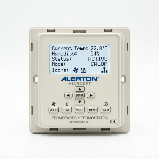 ALERTON MICROSET TERMOPARES Y TERMOSTATOS