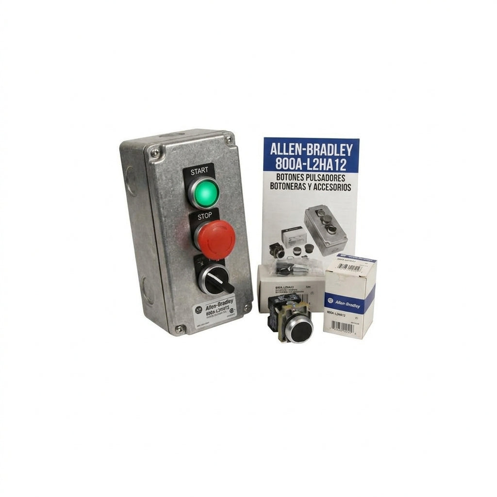 ALLEN-BRADLEY 800A-L2HA12 BOTONES PULSADORES BOTONERAS Y ACCESORIOS