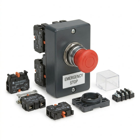 ALLEN-BRADLEY 800G-1E4AP BOTONES PULSADORES BOTONERAS Y ACCESORIOS