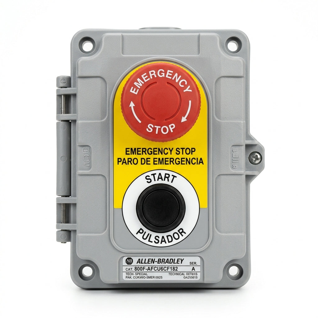ALLEN-BRADLEY 800F-AFCU6CF182 BOTONES PULSADORES BOTONERAS Y ACCESORIOS