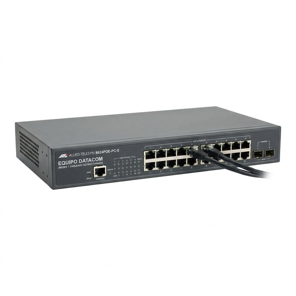 ALLIED-TELESYN 8624POE-PC-5 EQUIPO DATACOM (REDES Y CABLEADO ESTRUCTURADO)