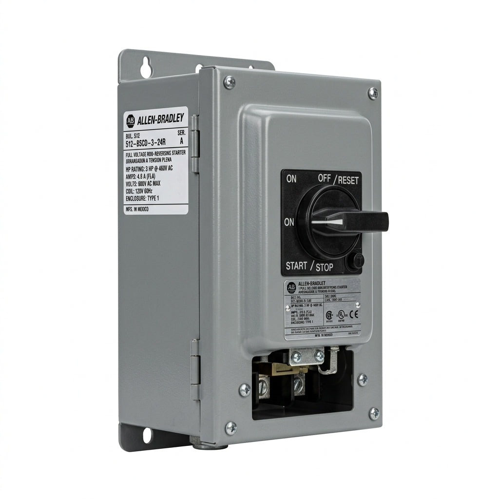 ALLEN-BRADLEY 512-BSCD-3-24R ARRANCADORES A TENSION PLENA