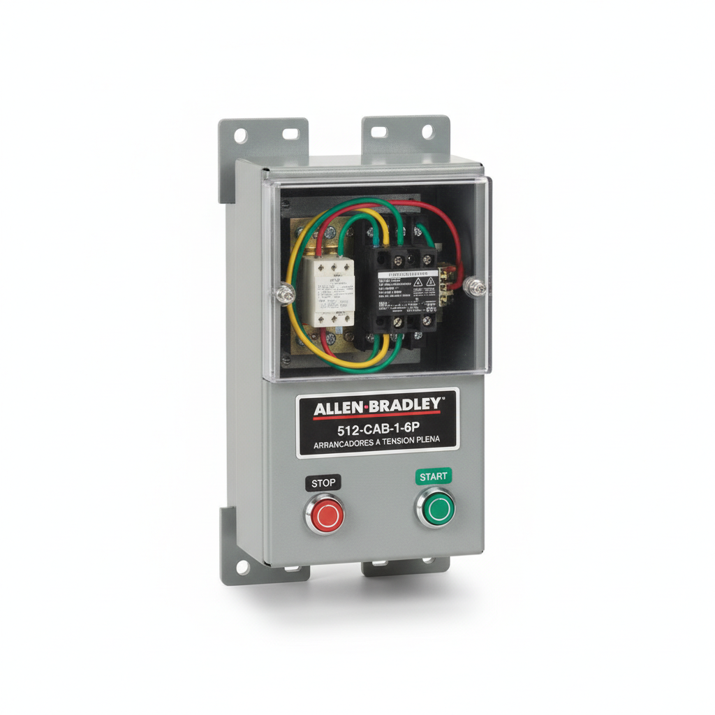 ALLEN-BRADLEY 512-CAB-1-6P ARRANCADORES A TENSION PLENA