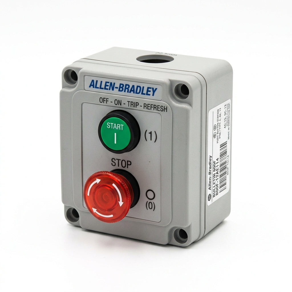 ALLEN-BRADLEY 800F-12AE114 BOTONES PULSADORES BOTONERAS Y ACCESORIOS