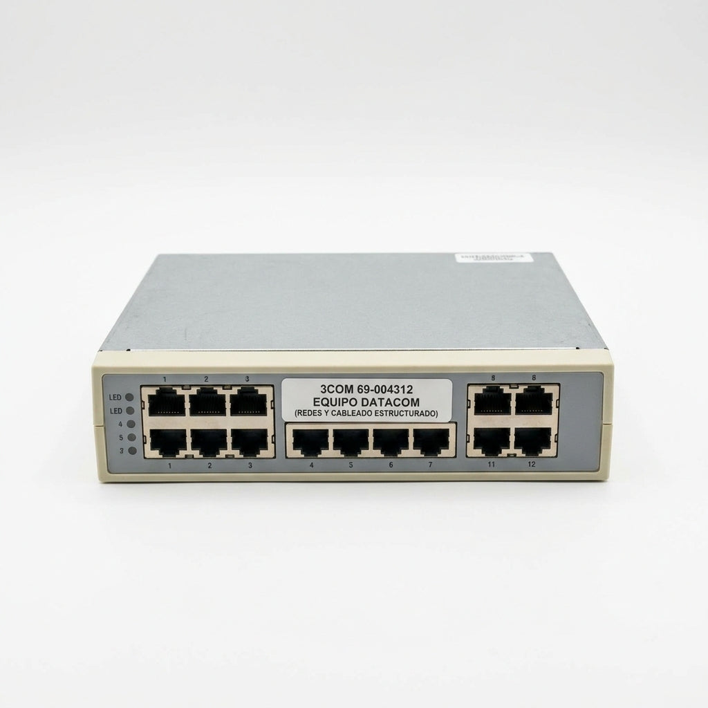 3COM 69-004312 EQUIPO DATACOM (REDES Y CABLEADO ESTRUCTURADO)