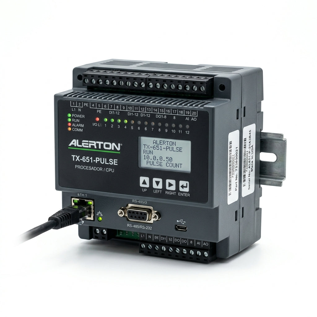 ALERTON TX-651-PULSE PLCS (PROCESADORES O CPUS)