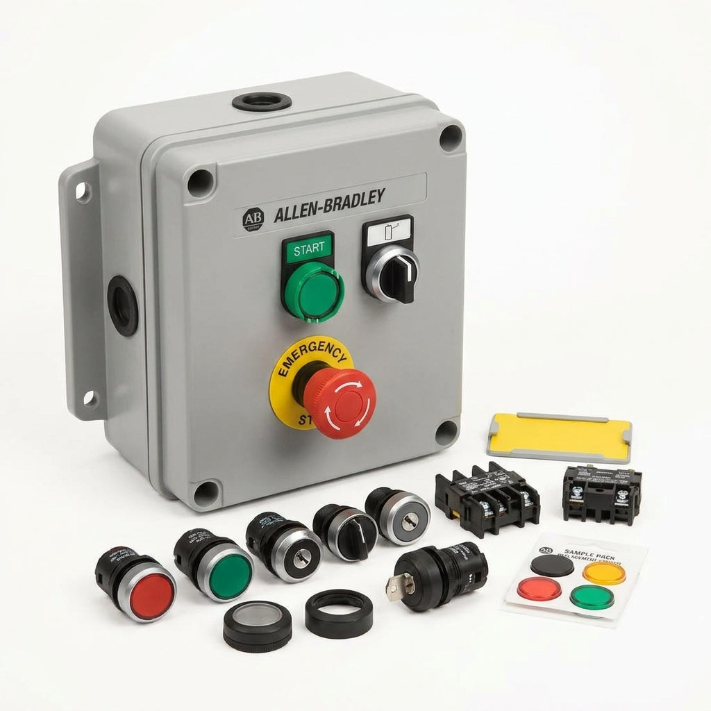 ALLEN-BRADLEY 800F-DE211R02 BOTONES PULSADORES BOTONERAS Y ACCESORIOS