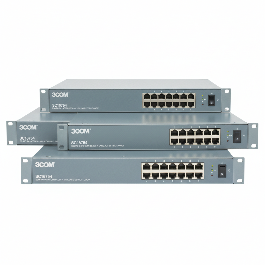 3COM 3C16754 EQUIPO DATACOM (REDES Y CABLEADO ESTRUCTURADO)
