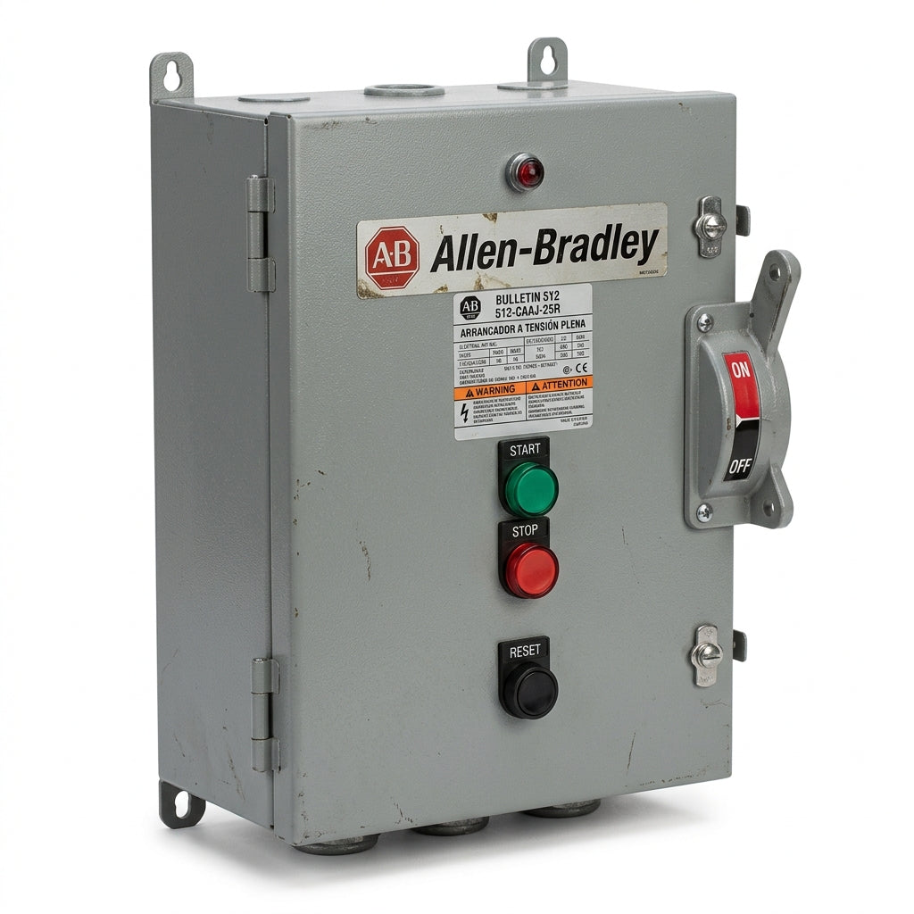 ALLEN-BRADLEY 512-CAAJ-25R ARRANCADORES A TENSION PLENA