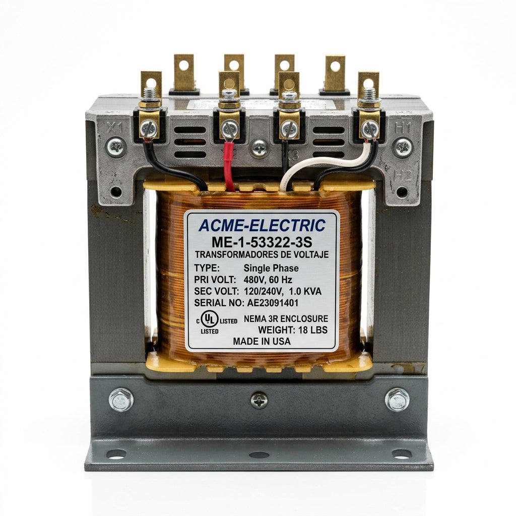 ACME-ELECTRIC ME-1-53322-3S TRANSFORMADORES DE VOLTAJE