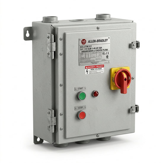 ALLEN-BRADLEY 512-DJB-1-4R-6P-26R ARRANCADORES A TENSION PLENA