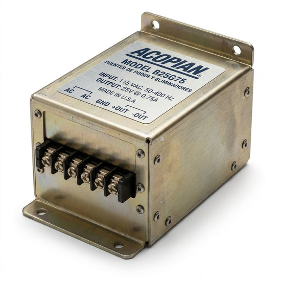 ACOPIAN B25G75 FUENTES DE PODER Y ELIMINADORES