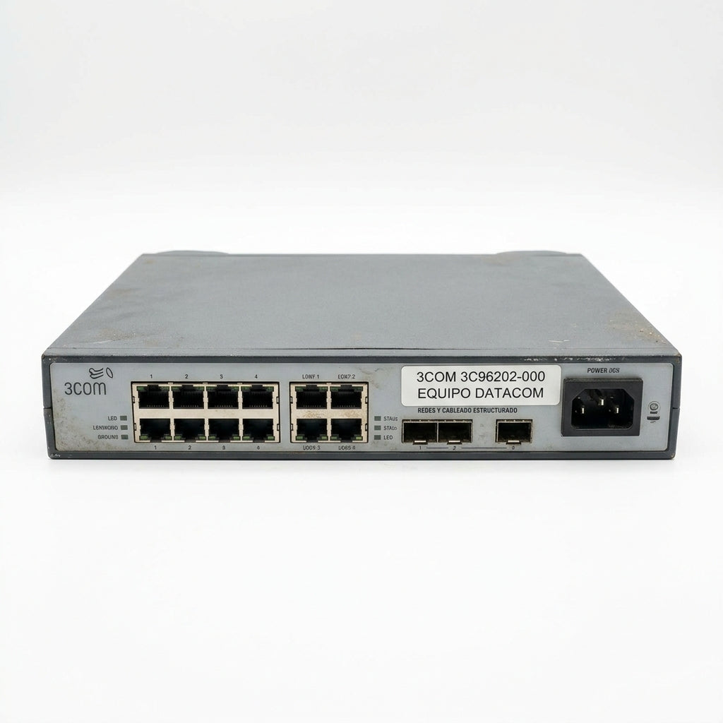 3COM 3C96202-000 EQUIPO DATACOM (REDES Y CABLEADO ESTRUCTURADO)