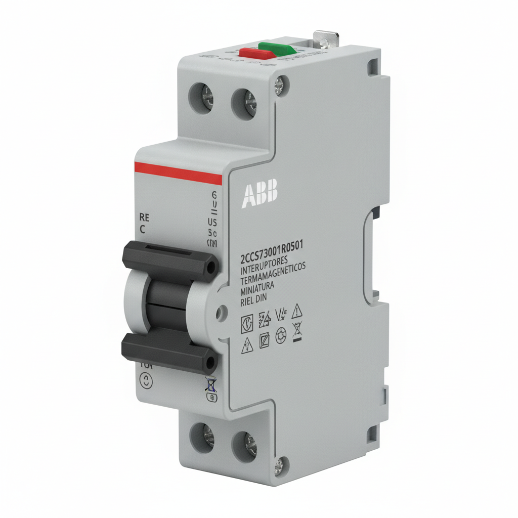 ABB 2CCS573001R0501 INTERRUPTORES TERMOMAGNETICOS MINIATURA RIEL DIN