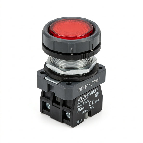 ALLEN-BRADLEY 800H-1HJ7PM1 BOTONES PULSADORES BOTONERAS Y ACCESORIOS